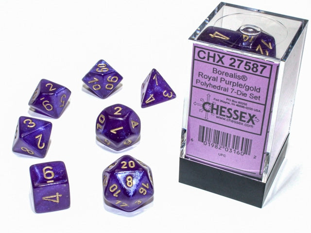 CHX27587 Borealis 7-Die Set Royal Purple/Gold Luminary image 0